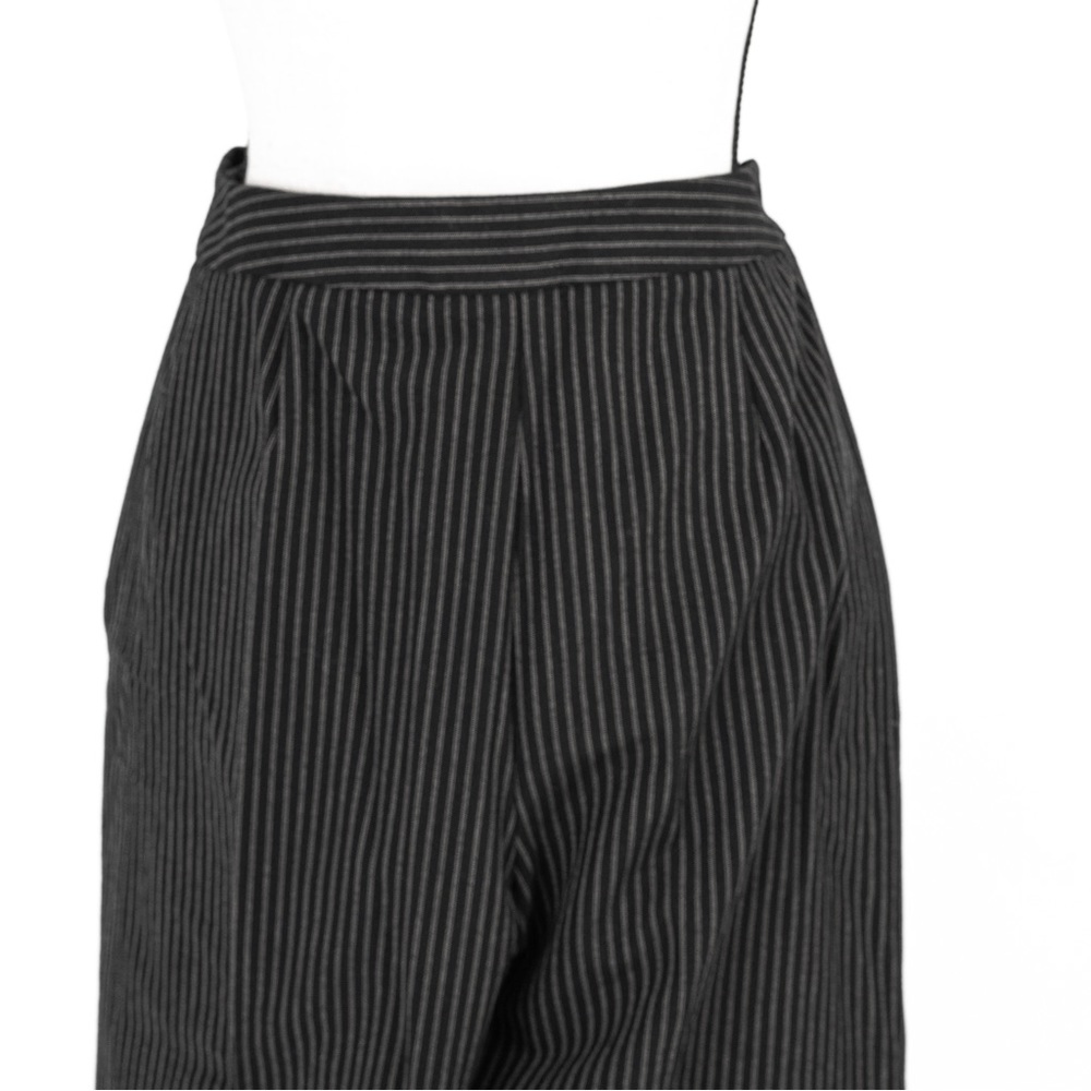 Vintage black pinstripe pantsuit tailored Evan-Picone 12/14 - Picture 14 of 16